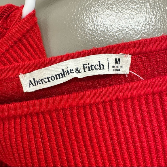 Abercrombie & Fitch Red Sleeveless Tank Top - Picture 3 of 4
